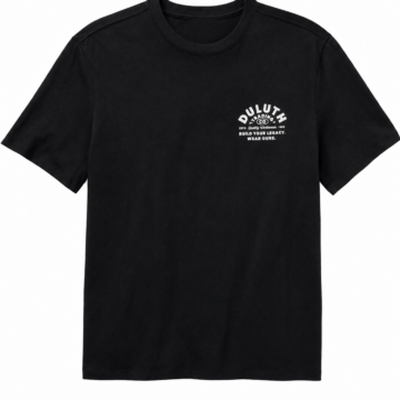 Black Small Logo Crew Neck T-Shirt